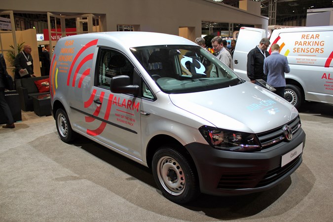 VW Caddy Business Edition at the CV Show 2018