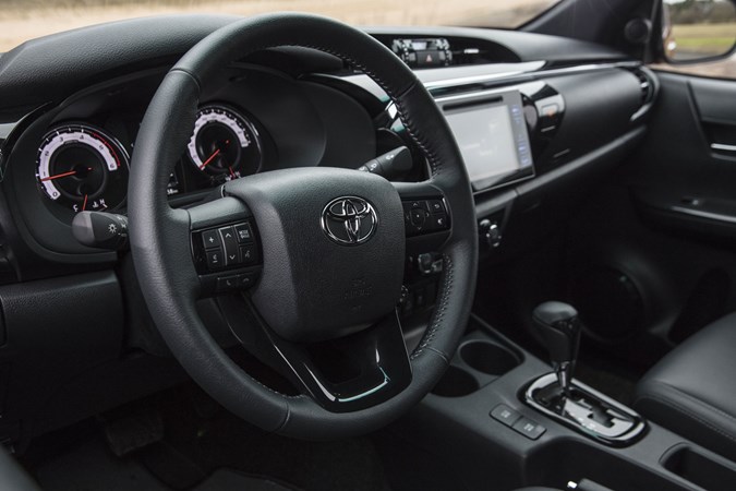 New Toyota Hilux Invincible X - new interior