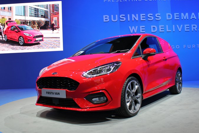 Ford Fiesta Van at the CV Show 2018