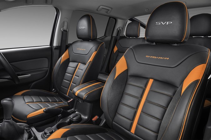 Mitsubishi L200 Barbarian SVP II limited edition - orange interior and six pack seats