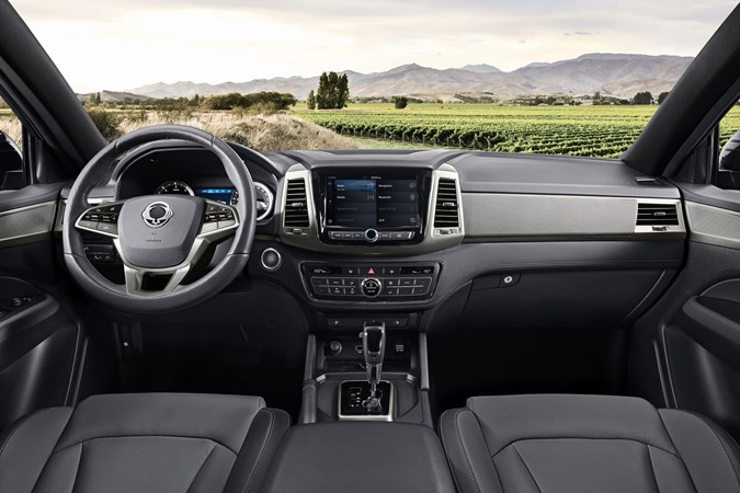 New SsangYong Musso pickup for 2018 - interior