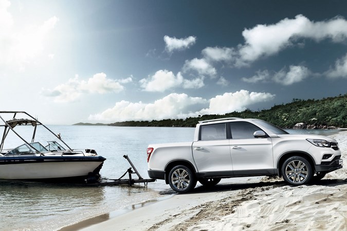New SsangYong Musso pickup for 2018 - towing
