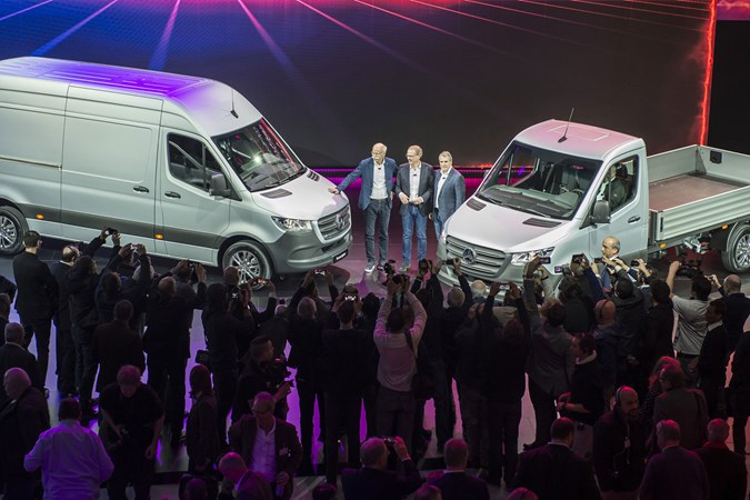 New 2018 Mercedes Sprinter front-wheel drive