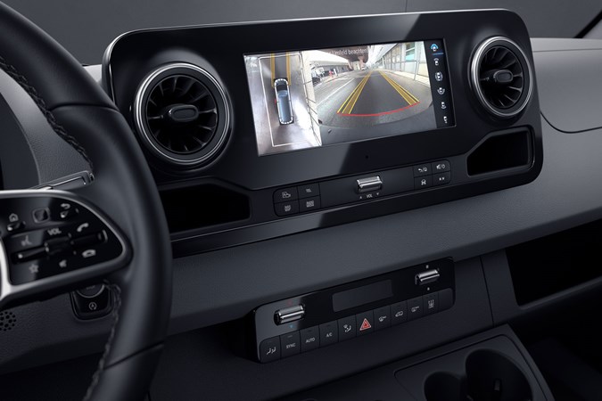 New 2018 Mercedes Sprinter 360 degree camera system