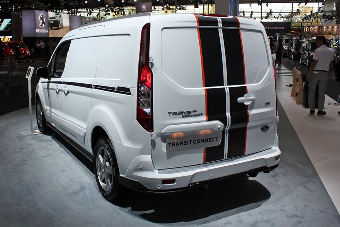 Ford Transit Connect sport at the IAA Commercial Vehicles show - rear view