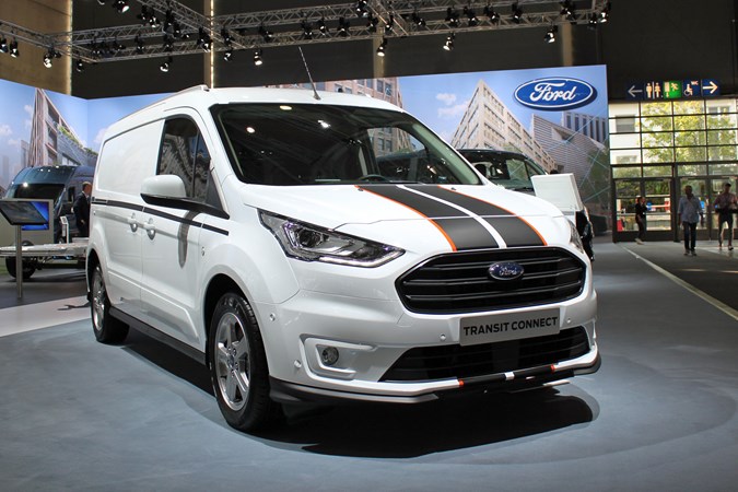 Ford Transit Connect sport at the IAA Commercial Vehicles show - front view