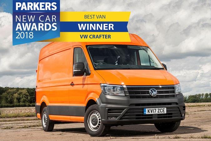 VW Crafter is Parkers Van of the Year