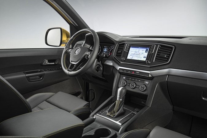 VW Amarok Aventura Exclusive concept - interior of cab