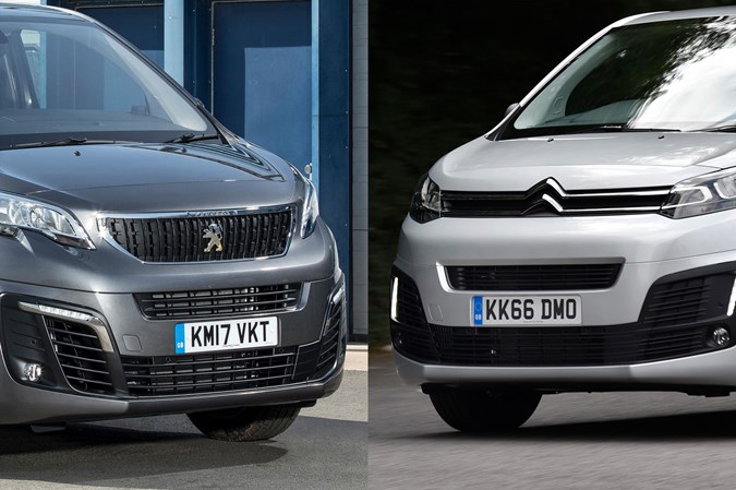 Citroen Dispatch and Peugeot Expert are best medium vans for payload - full details on Parkers Vans