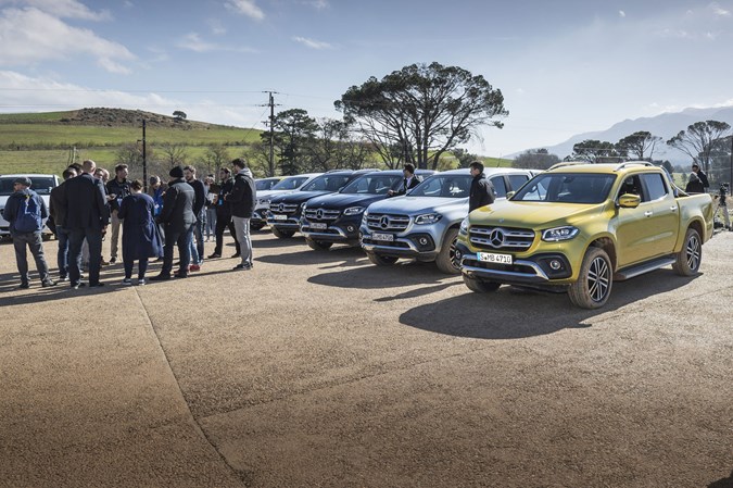 Mercedes-Benz X-Class passenger ride - 190 people in one day