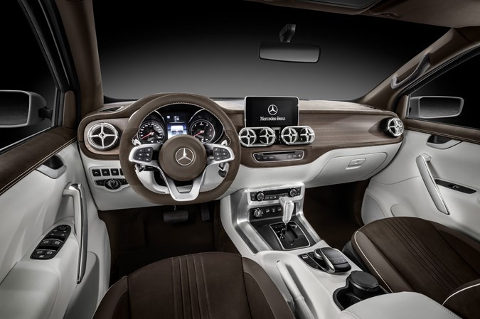 Mercedes-Benz X-Class Stylish Explorer Concept interior