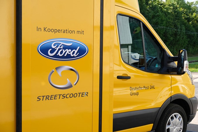 StreetScooter Work XL - Ford Transit-based electric van for Deutsche Post DHL