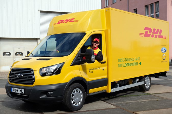 StreetScooter Work XL - Ford Transit-based electric van for Deutsche Post DHL