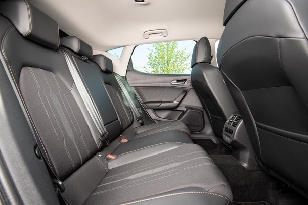 Cupra Leon long termer rear seats