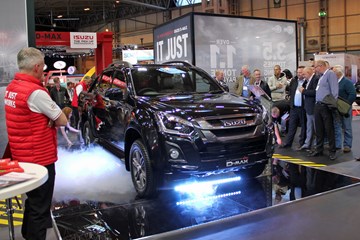 Isuzu D-Max at the CV Show 2017