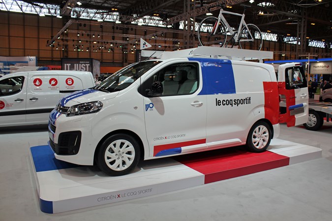 Citroen Dispatch Le Coq Sportif at the CV Show 2017