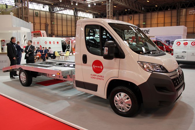 Citroen Relay Ultra Car Transporter at the CV Show 2017