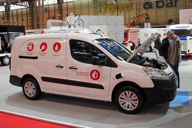 Citroen Berlingo Electric L2 at the CV Show 2017