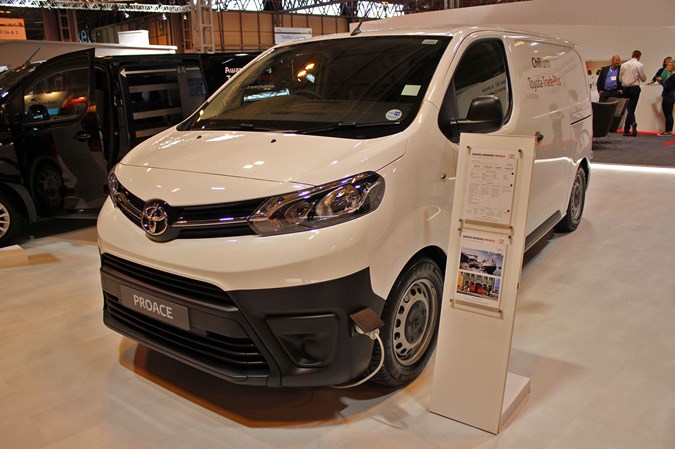 Refrigerated Toyota Proace at the CV Show 2017
