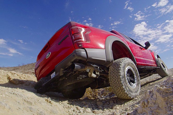 Ford F-150 Raptor high-performance pickup on sale in the UK for £78k