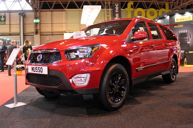 SsangYong Musso at the CV Show 2017