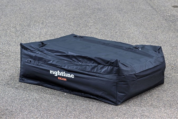 Rightline Gear 3 roof bag on tarmac