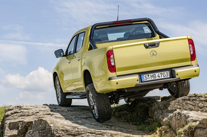 Mercedes-Benz X-Class pickup truck - off-road