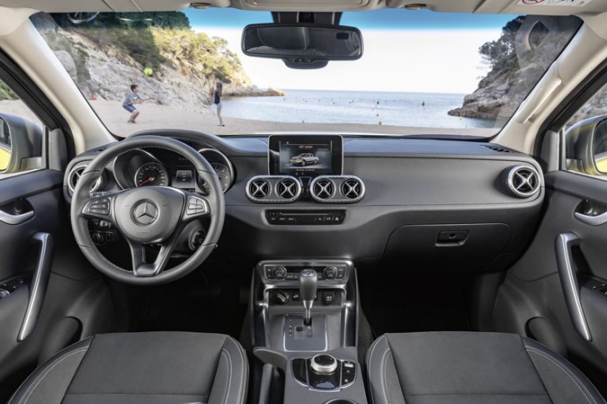 Mercedes-Benz X-Class pickup truck - interior