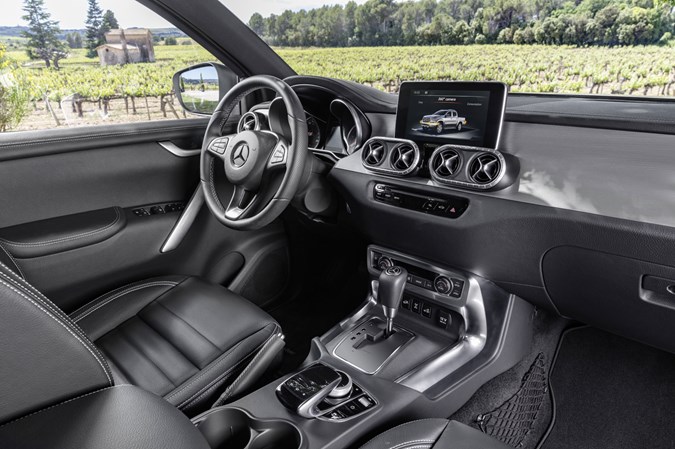 Mercedes-Benz X-Class pickup truck - interior