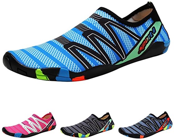 QIMAOO Barefoot Skin Water Shoes Socks