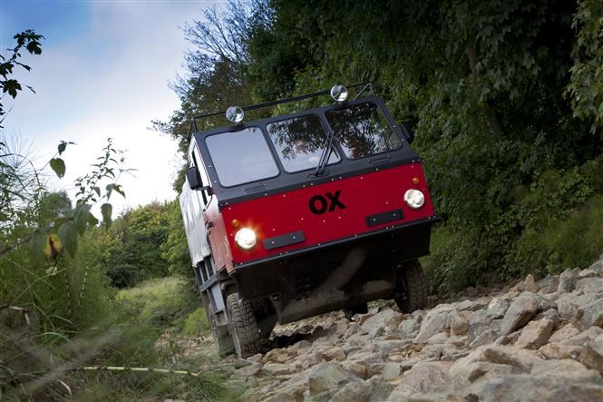 OX flat-pack all-terrain truck for the developing world