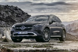 Mercedes GLC front three quarter