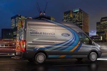Ford Pro Mobile Servicing van