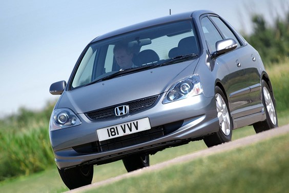 Honda Civic Hatchback (00-05) specifications data