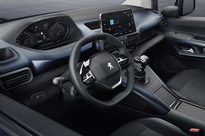 2018 Peugeot Rifter interior - will the Partner van get the same dashboard?