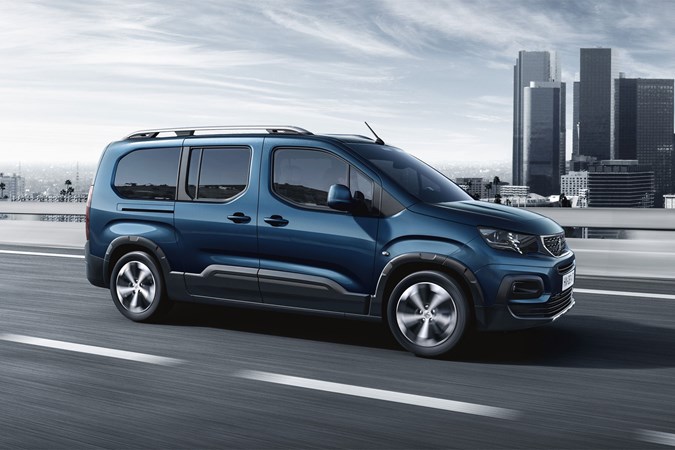 2018 Peugeot Partner van - shown as Rifter people carrier