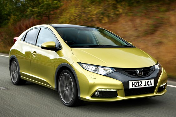 Honda Civic Hatchback (12-17) specifications data