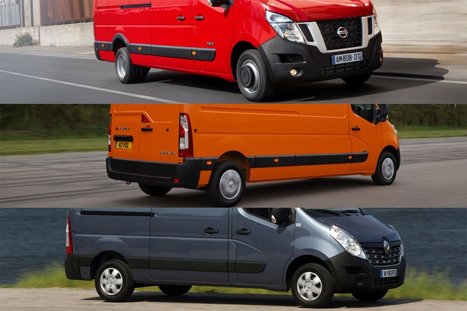 Nissan NV400, Renault Master, Vauxhall Movano towing capability