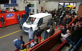 Used van prices rise in September