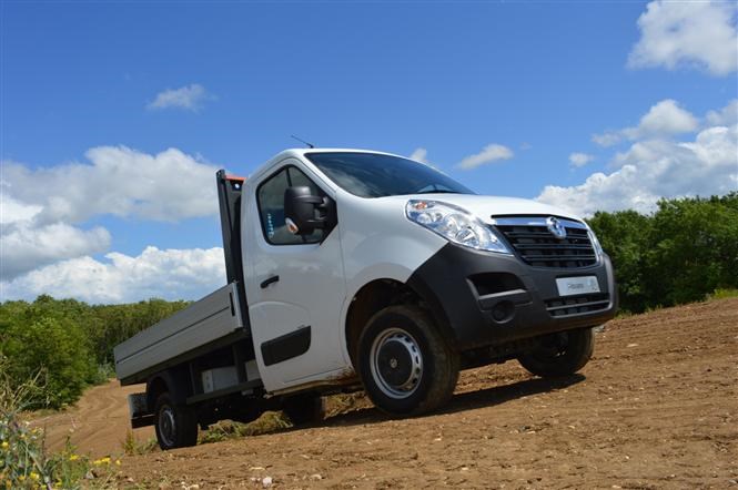 Vauxhall Movano tipper payload