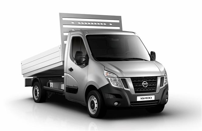 Nissan NV400 tipper payload