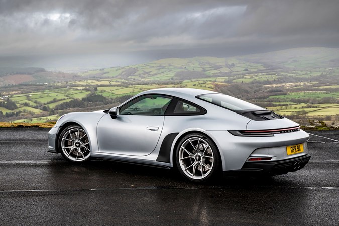 Porsche 911 GT3 Touring Package review - rear, silver