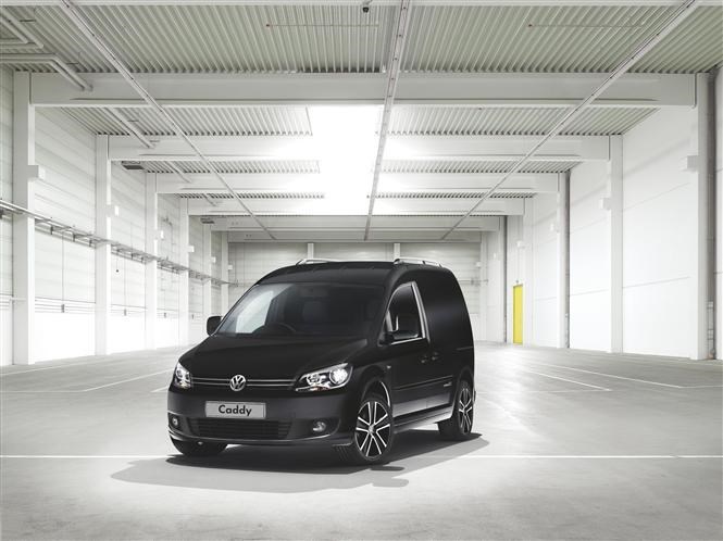 The Volkswagen Caddy Black Edition.