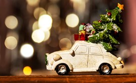 Advent calendar car