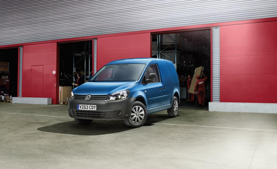 The 2014 VW Caddy Bluemotion could manage as much as 800 miles between fill-ups