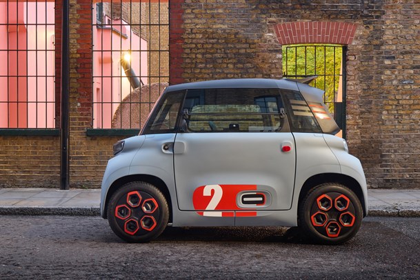 Citroen Ami side parked