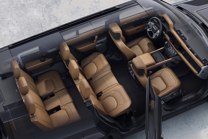 Land Rover Defender 130 - interior