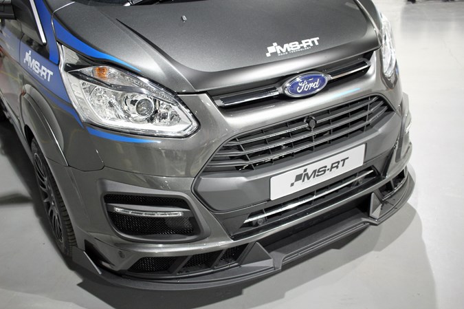 Ford Transit Custom MS-RT review - front bumper