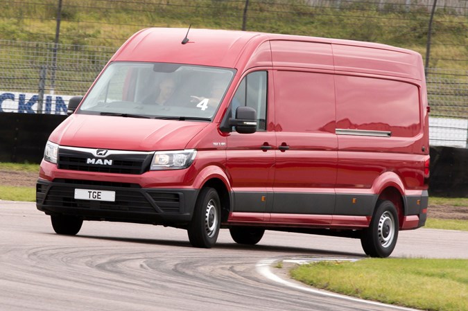MAN TGE offers more comprehensive servicing access than VW Crafter