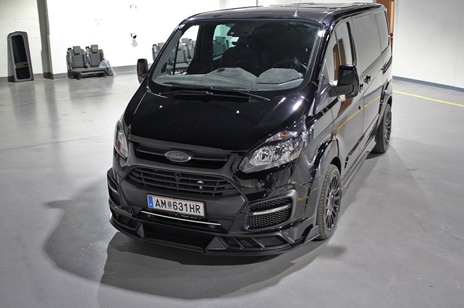 Ken Block limited edition Ford Transit Custom review - front